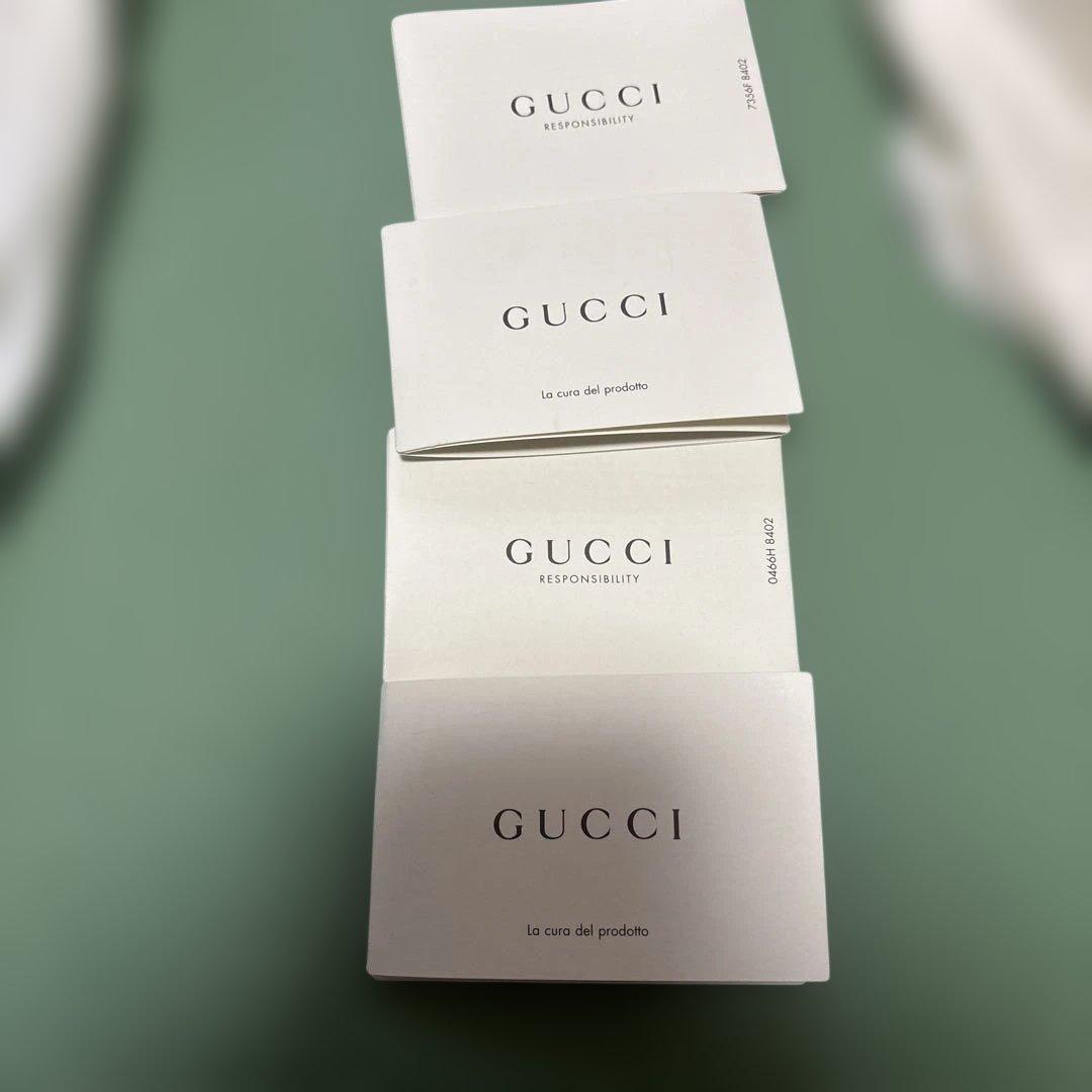 Gucci ホワイトレザー スニーカー