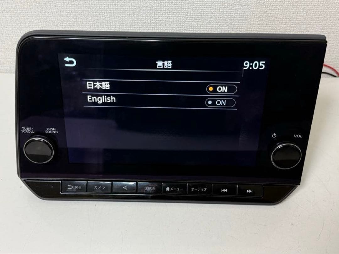 NISSAN 日産 純正 ノート E13 AIVIB13B0 カーナビ 9インチ
