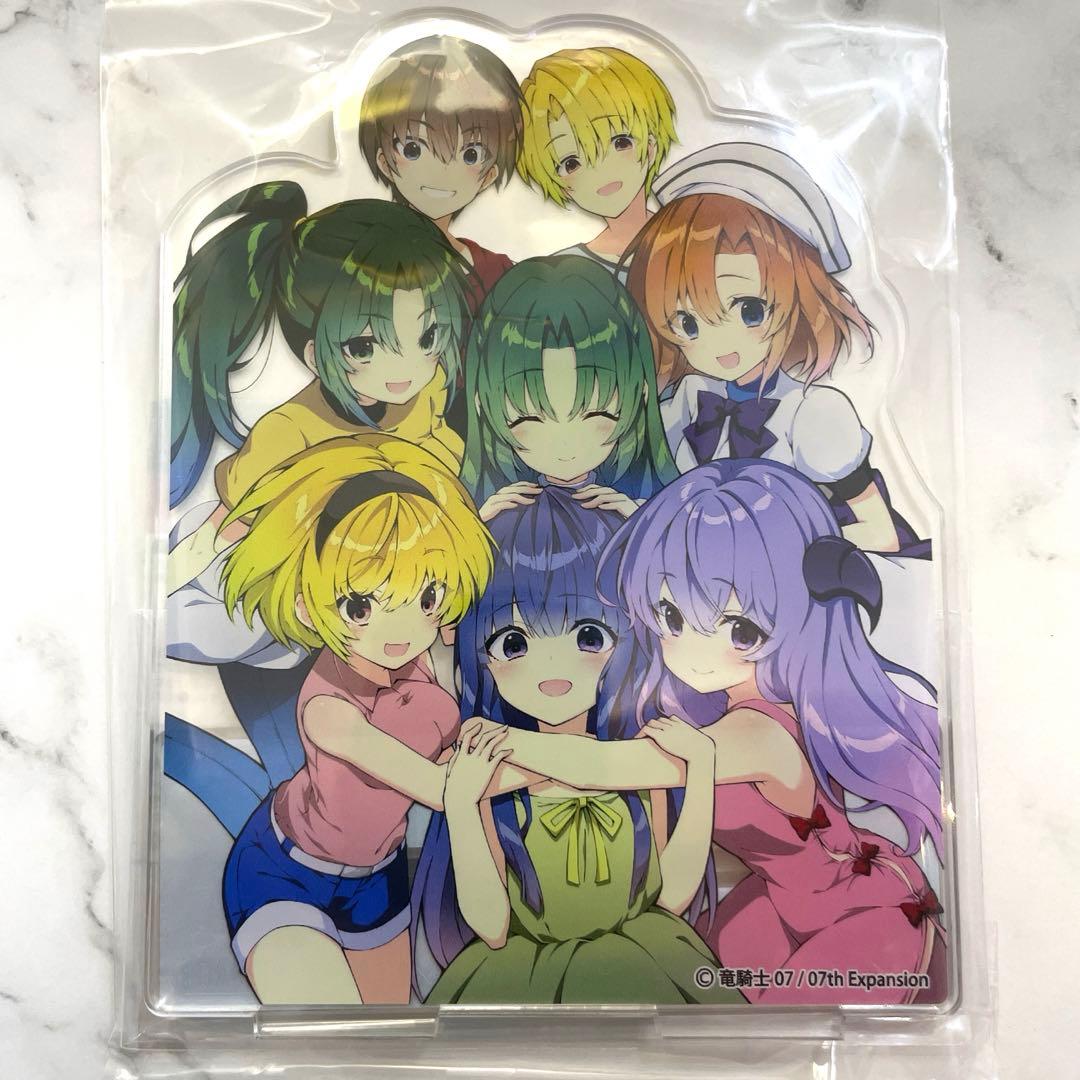 ひぐらしのなく頃に 白川郷天守閣限定 アクリルスタンド 全員集合Ver