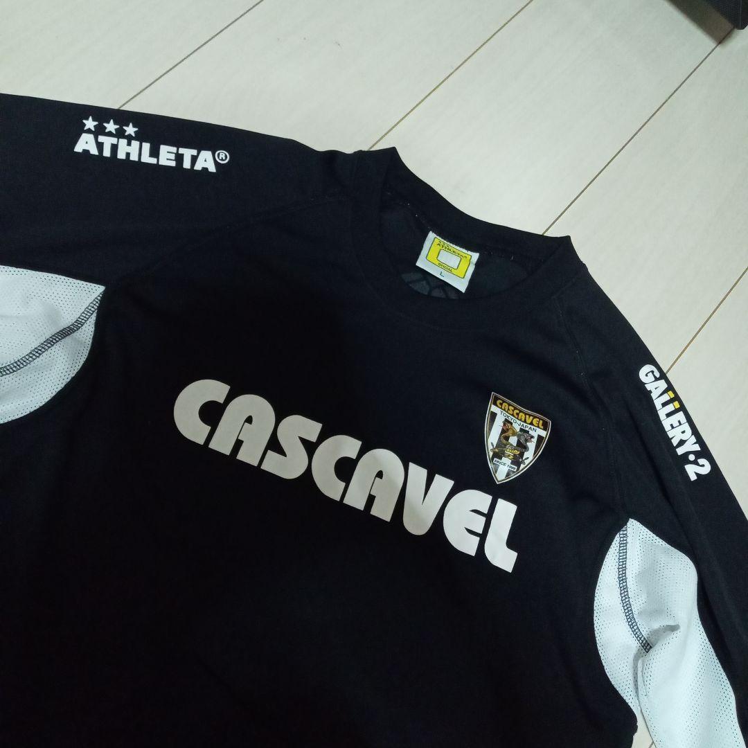 《ATHLETA》 CASCAVELフットサルウェア★4点セット★ブラック★