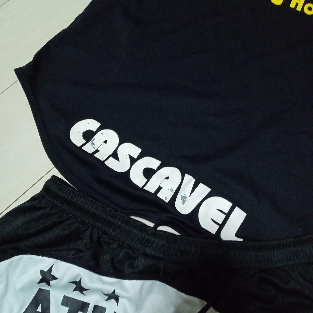 《ATHLETA》 CASCAVELフットサルウェア★4点セット★ブラック★