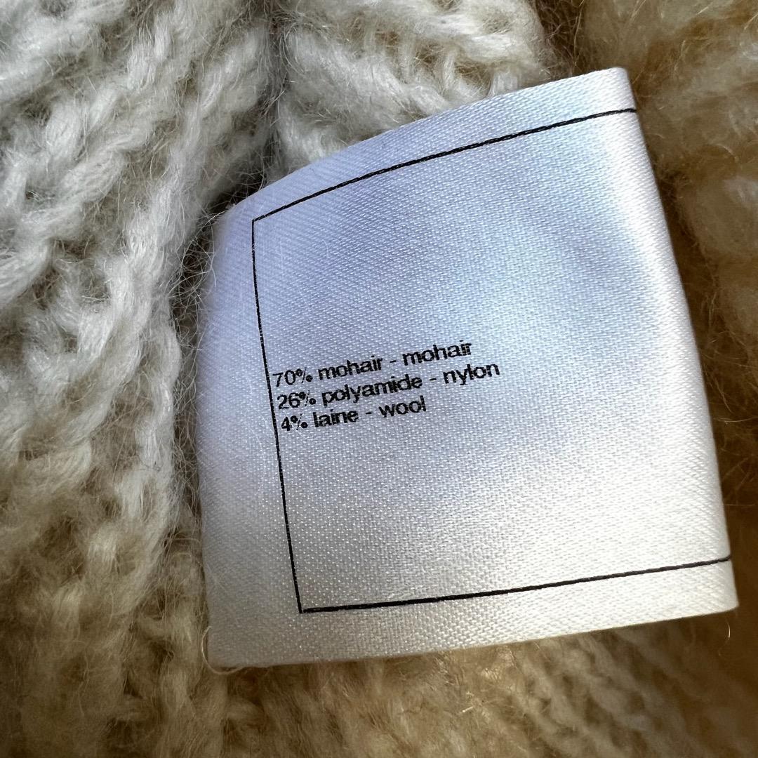 ✨美品✨シャネル CHANEL イグルーCOCO モヘヤ ニットワンピース 36