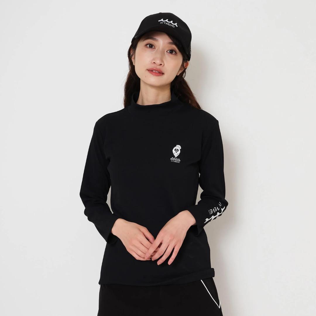 V12 MU12 MOCK mutaコラボ　レディース　モックネック L