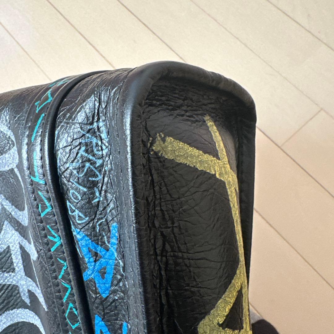 美品❗️バレンシアガ トートバッグ 2way バザール Graffiti S