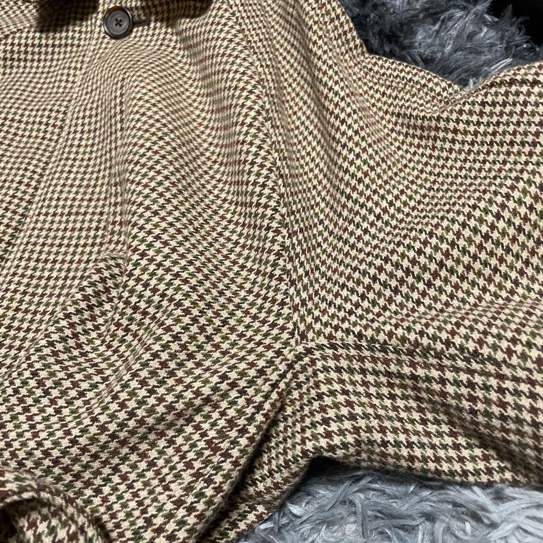 定価15万円以上 美品 マッキントッシュ ガンクラブチェック コート M