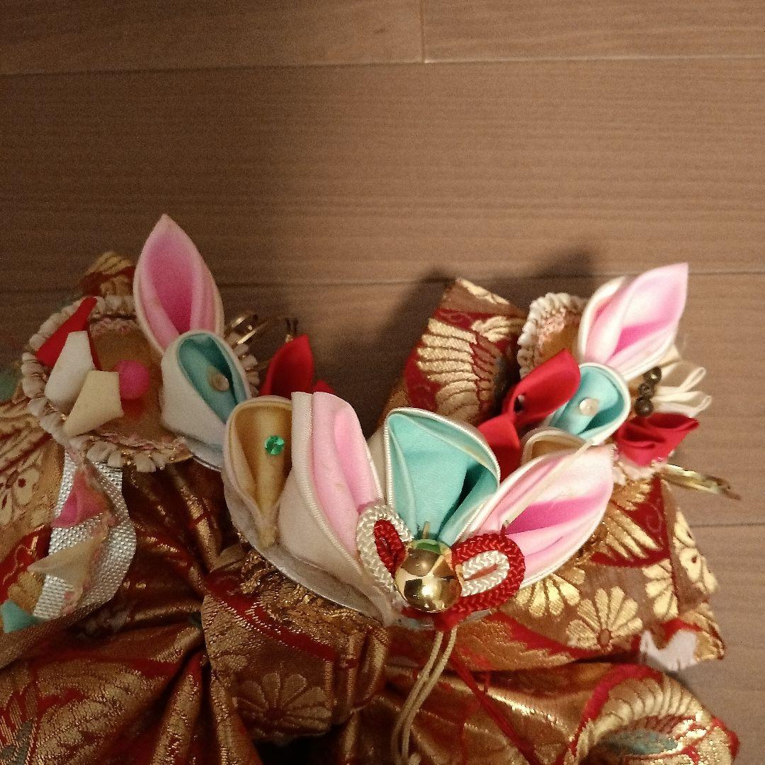 最終七五三5歳〜7歳正絹着物アンティーク誂え 4点セット♡昭和レトロ