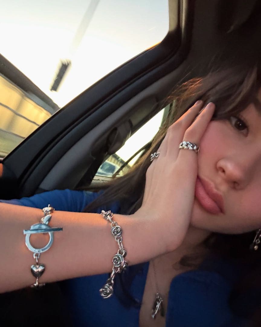 \"Recoil\"&co. ROSE BRACELET silver925 美品