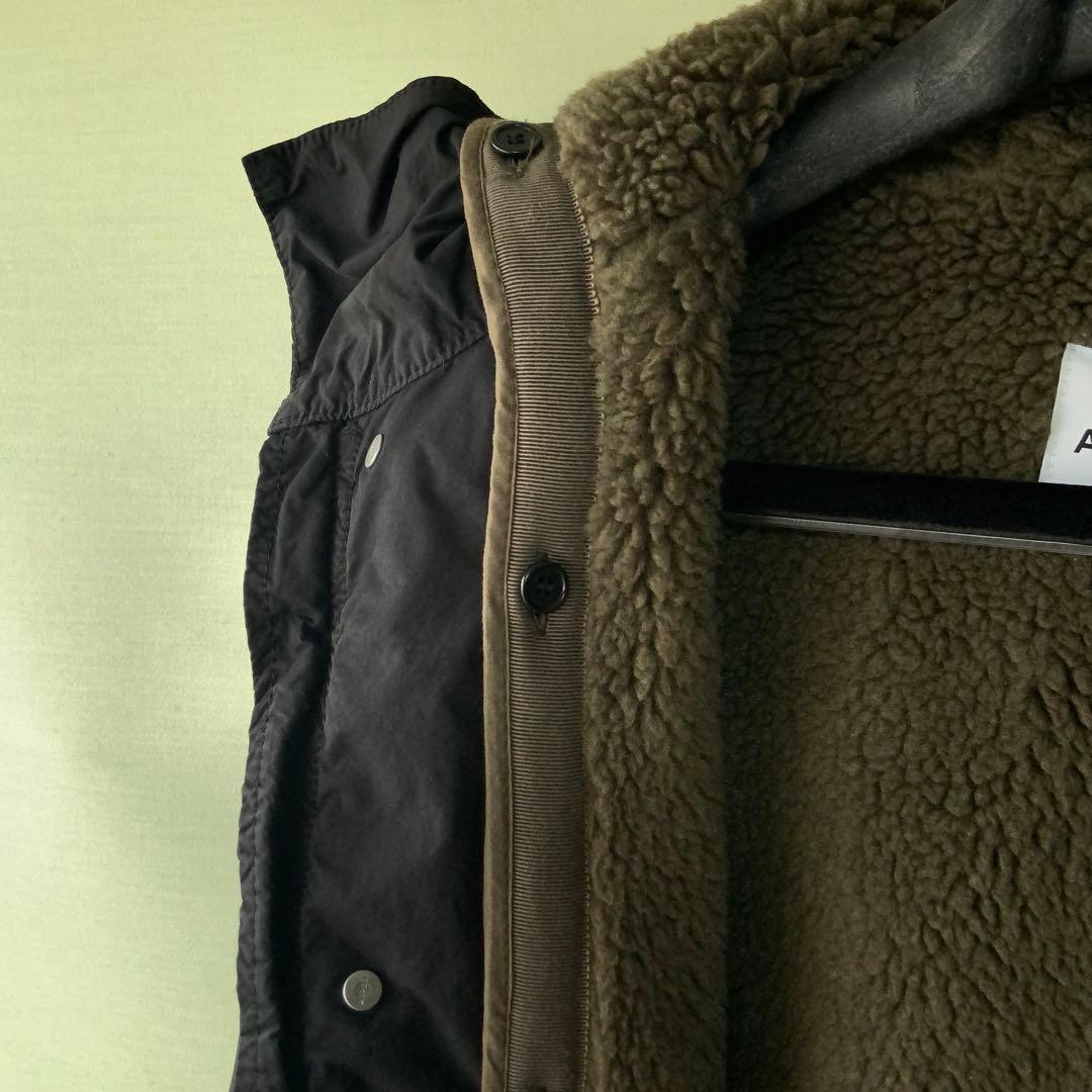 美品 ASPESI アスペジ M51 モッズコート Sブラック 日本サイズM程度