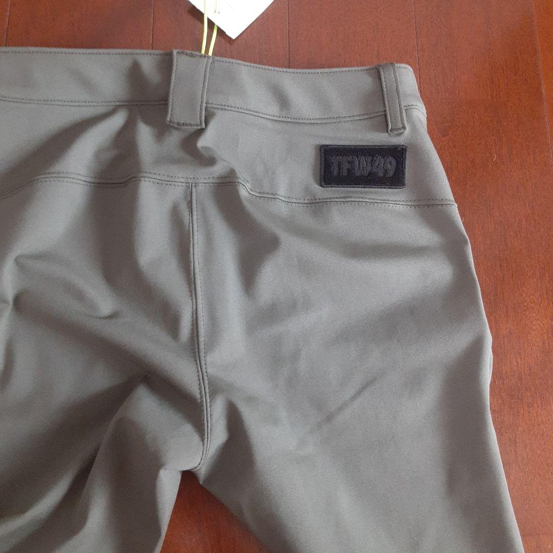 新品　TFW49 レディース　オリーブカーキ スリムパンツS