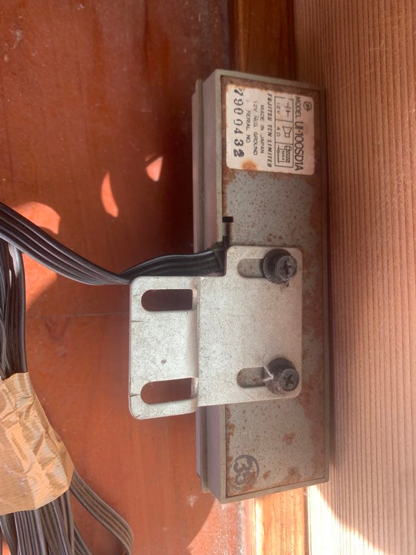 当時物　富士通テン　インジケータパネル&biyoTENDRIVING COMPO