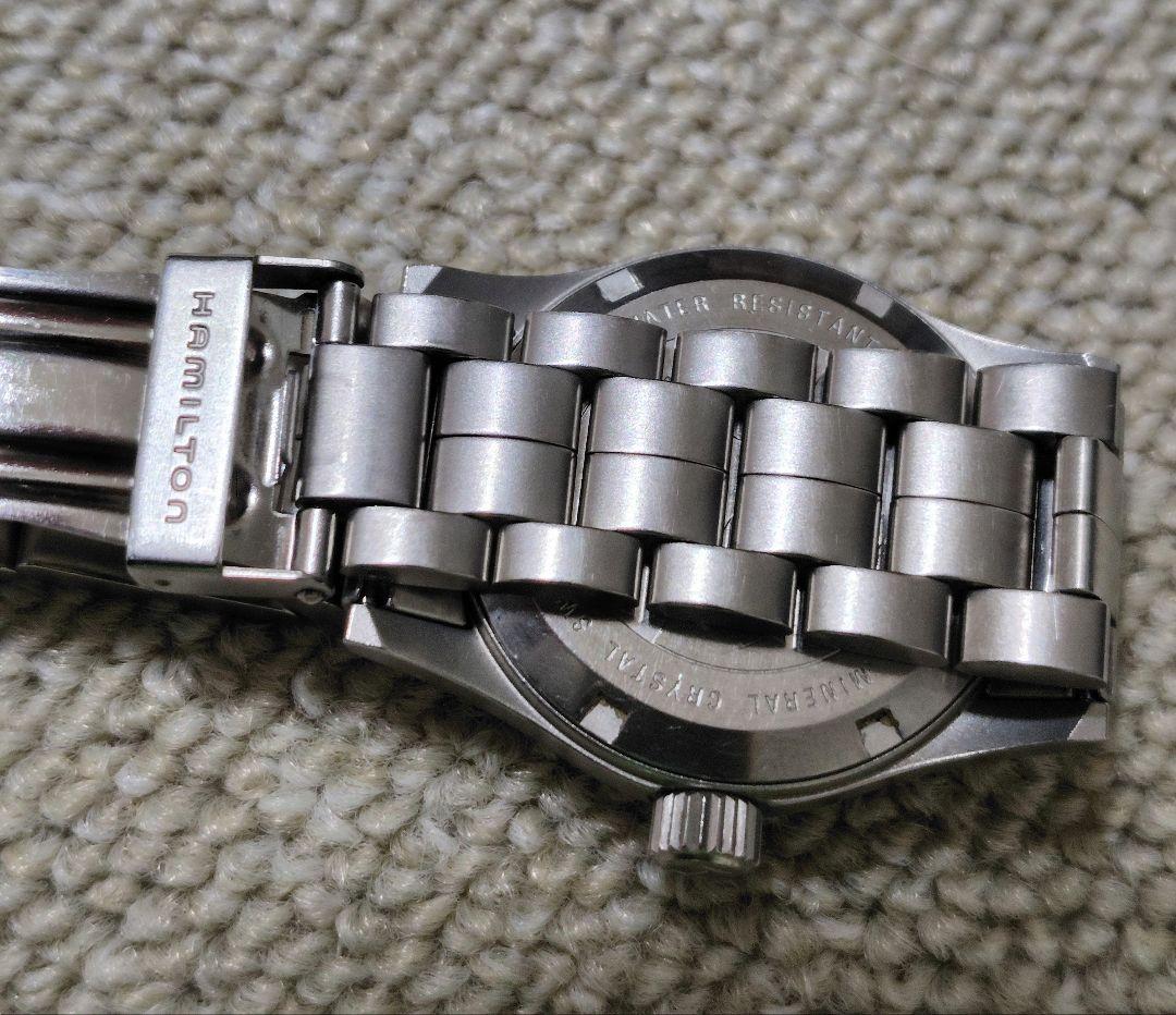 美品】ハミルトン カ―キ H683110 クォーツ 電池交換済おまけ付 - メルカリ