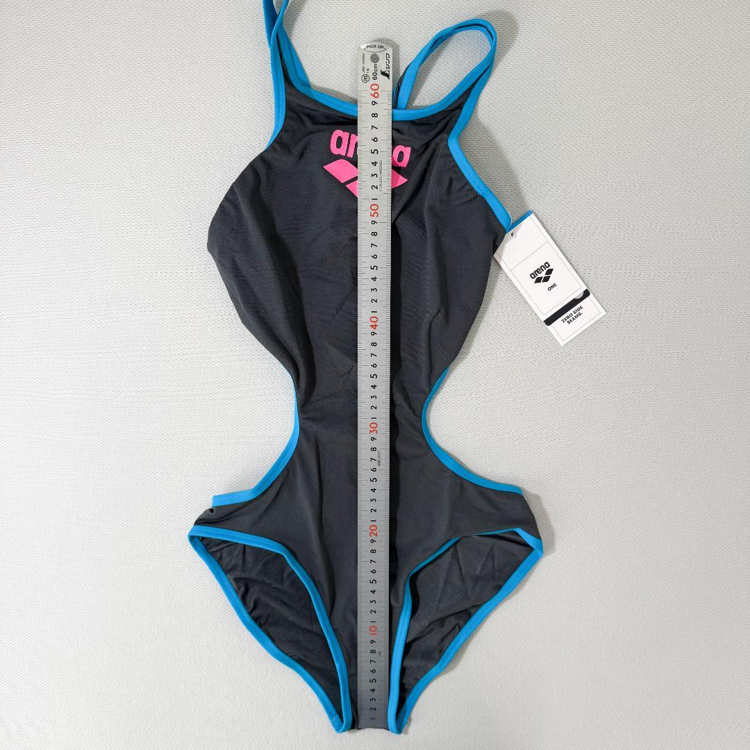 Arena アリーナ 競泳水着 Big logo asphalt USA34