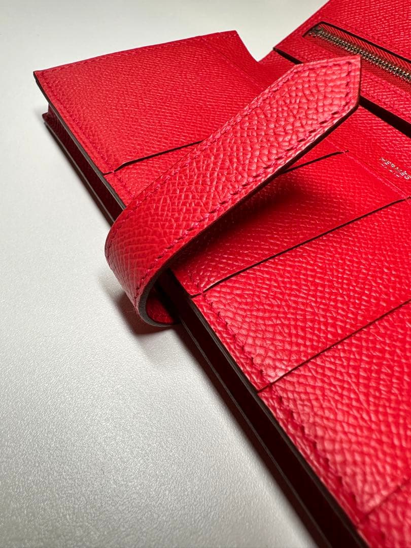 びっち　エルメス ベアンスフレ 財布 ブーゲンビリア