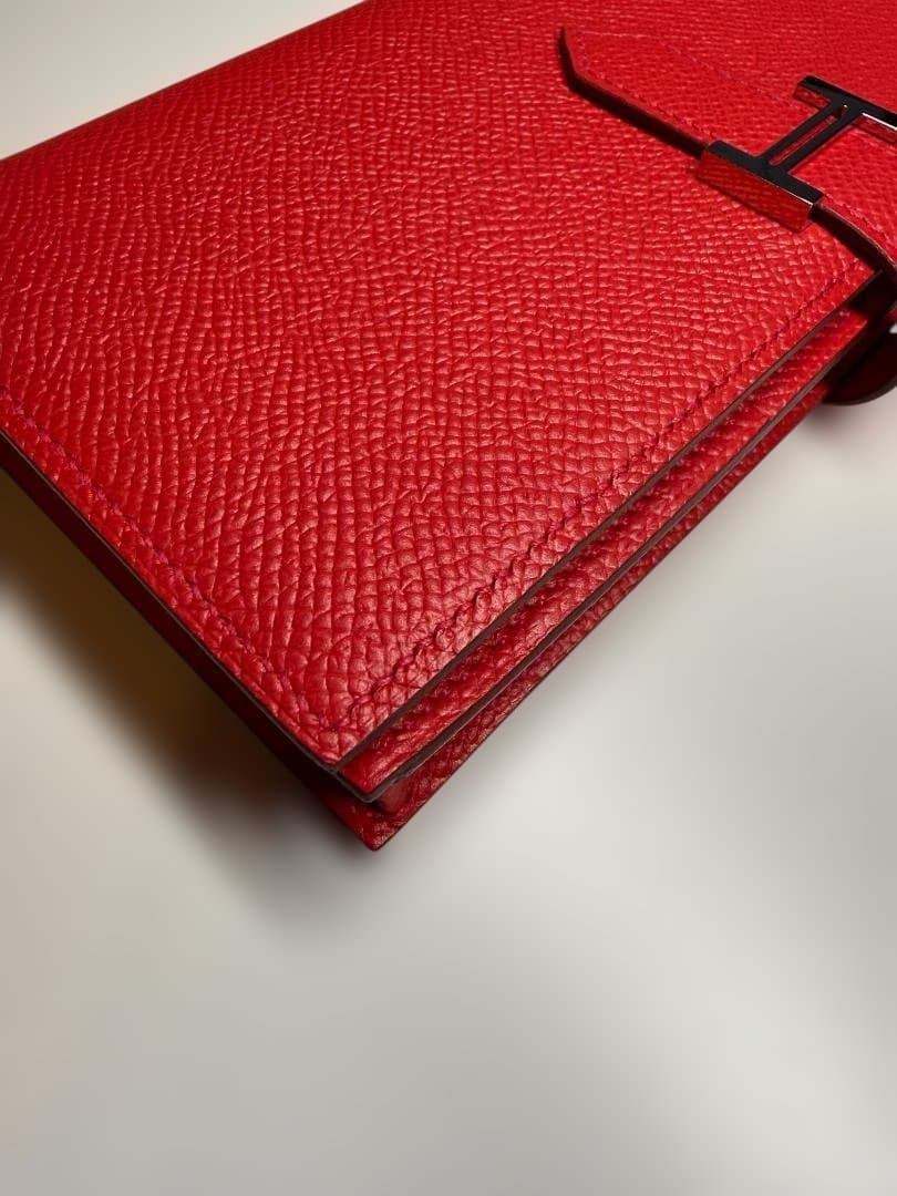 びっち　エルメス ベアンスフレ 財布 ブーゲンビリア