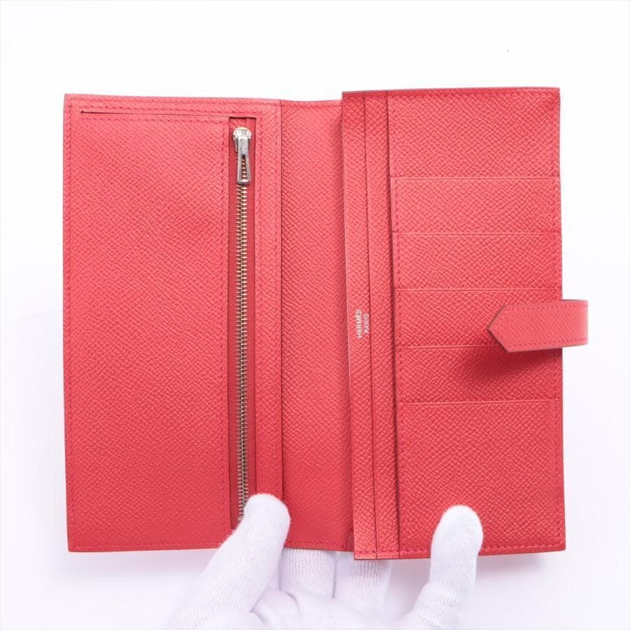 びっち　エルメス ベアンスフレ 財布 ブーゲンビリア