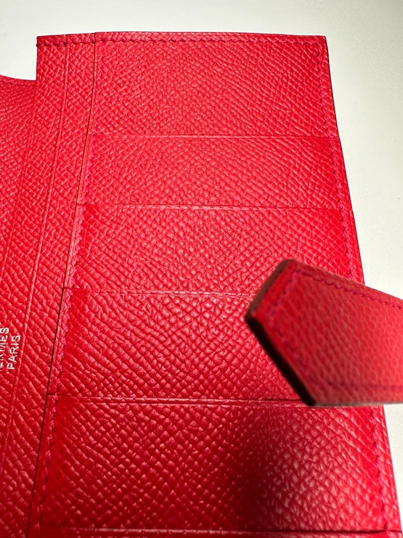 びっち　エルメス ベアンスフレ 財布 ブーゲンビリア