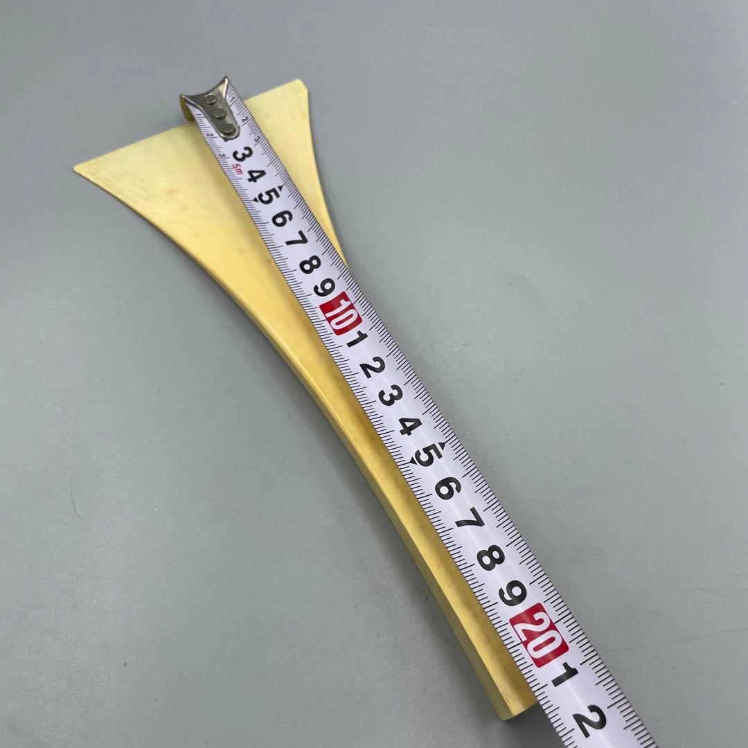 239ヴィンテージ 天然素材　三味線バチ　重さ約98g