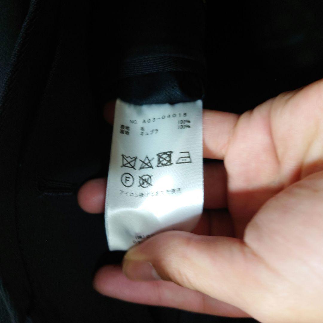 comoli 24AW ウールギャババルカラーコート