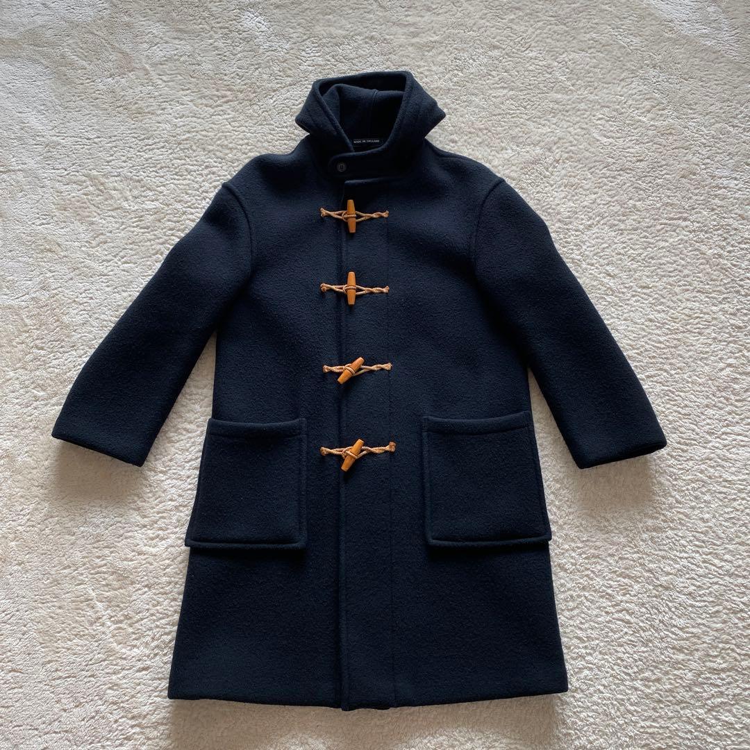 Gloverall ダッフルコート 黒 ブラック 38