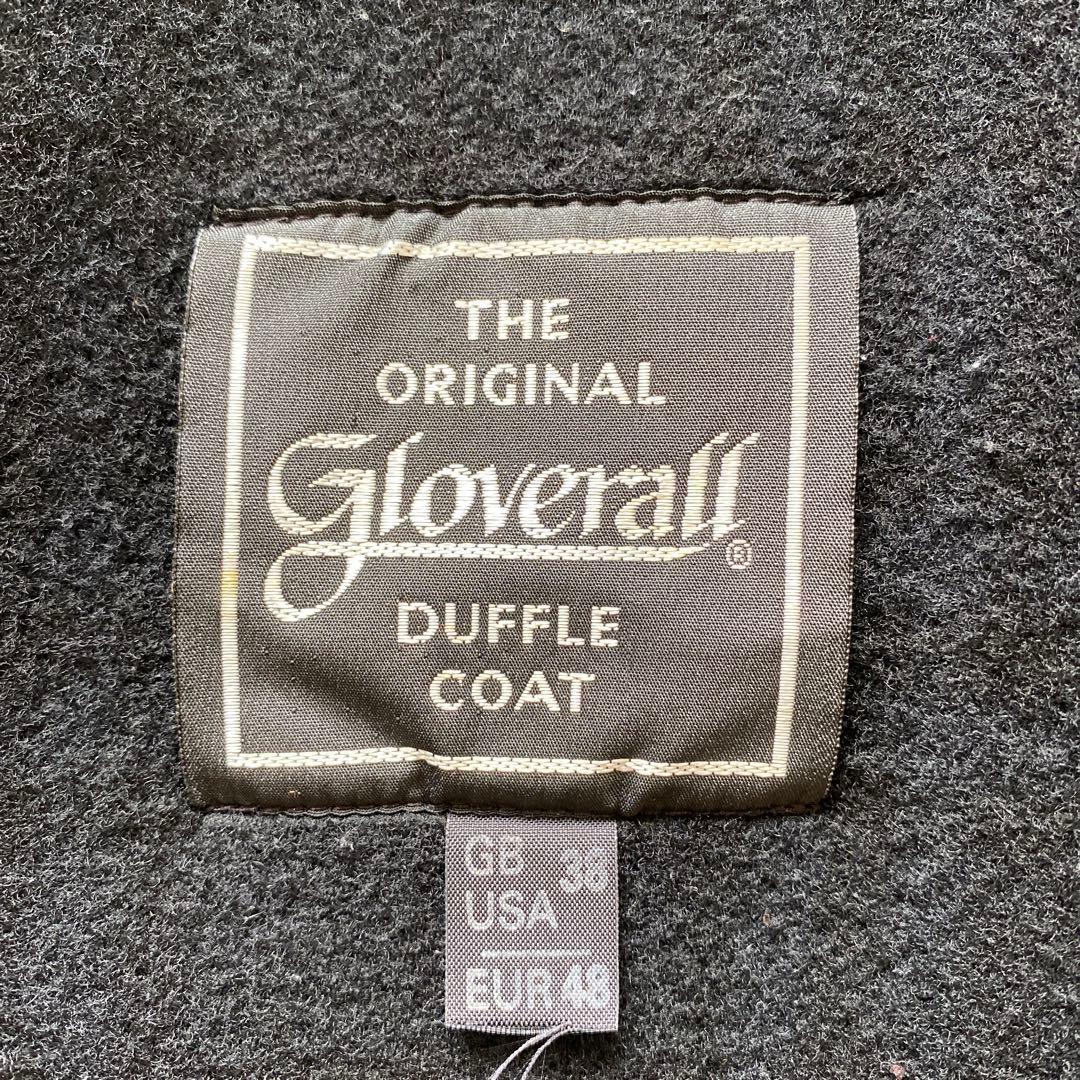 Gloverall ダッフルコート 黒 ブラック 38