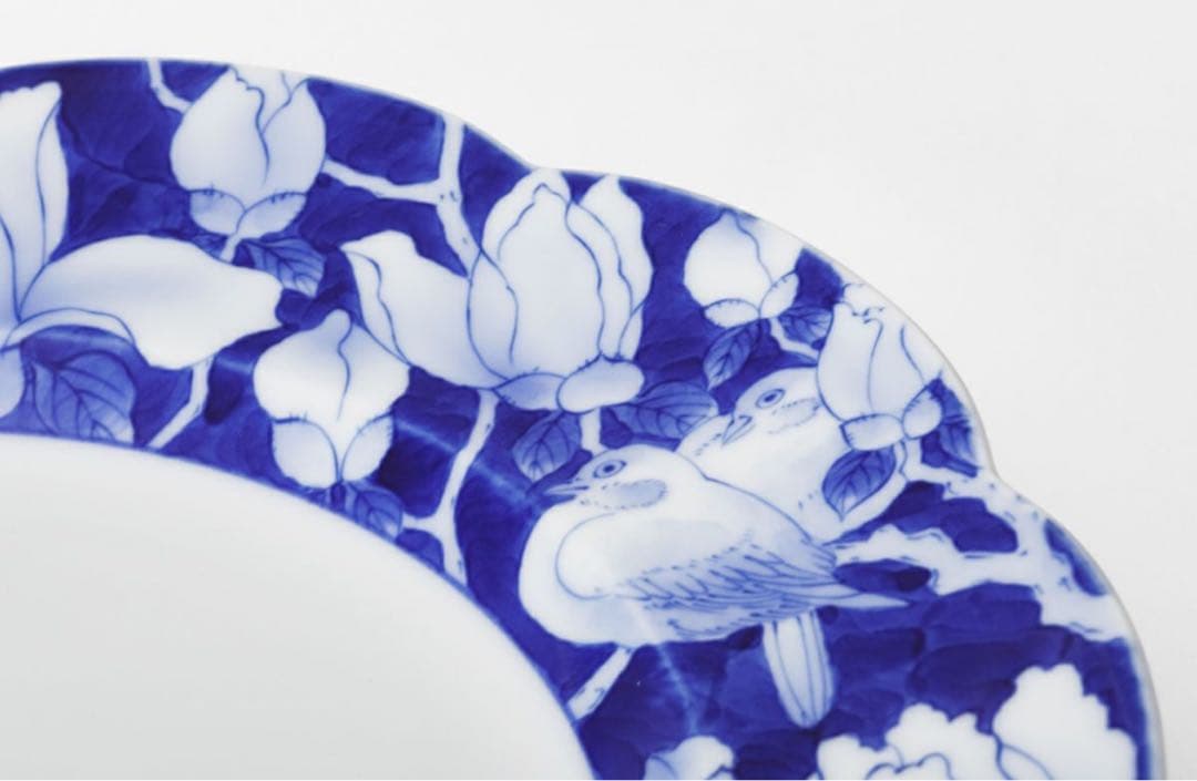 akikoさま専用3 深川製磁 花鳥外濃 ミート皿 - メルカリ