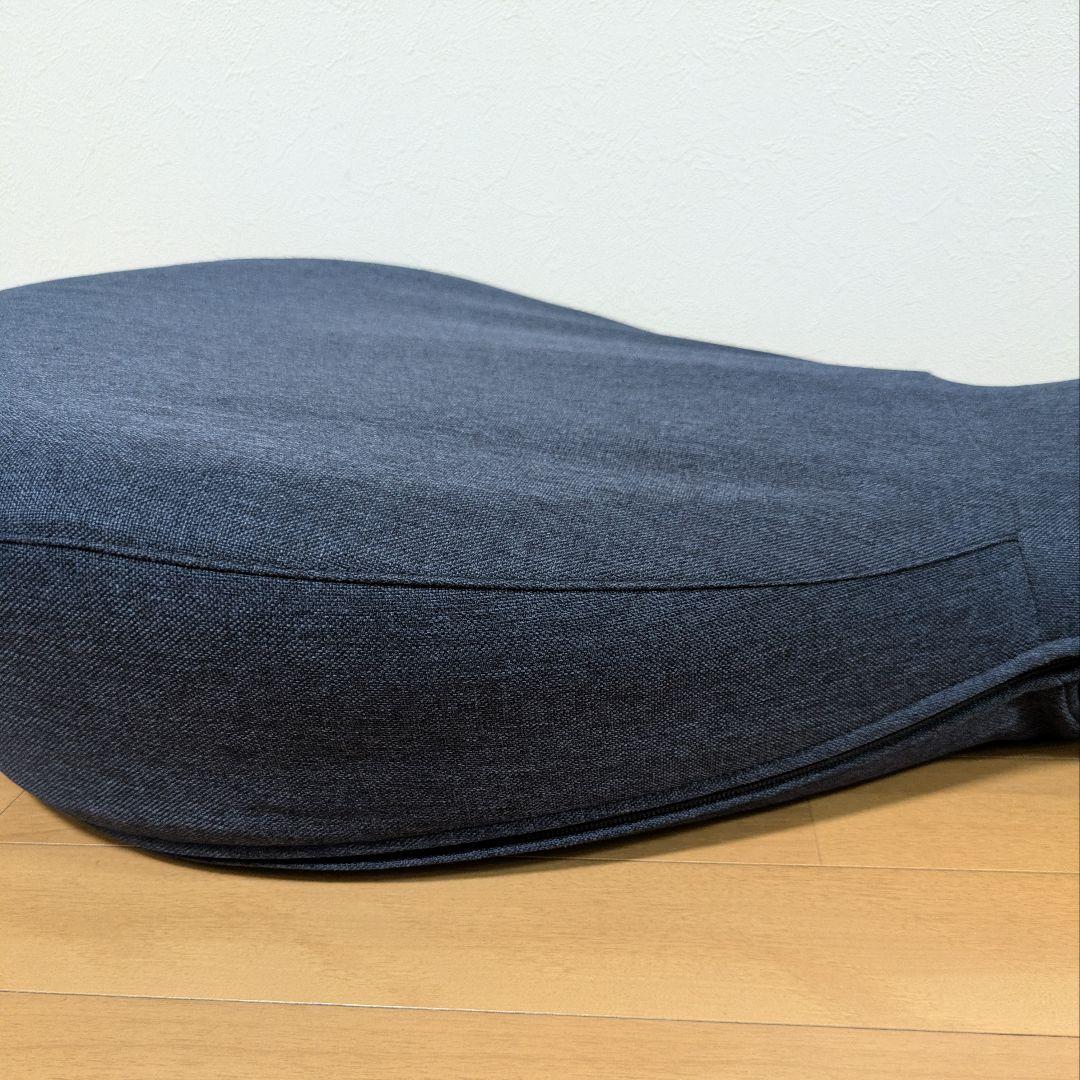 &MEDICAL アンドメディカル ストレッチチェア 座椅子 ネイビー