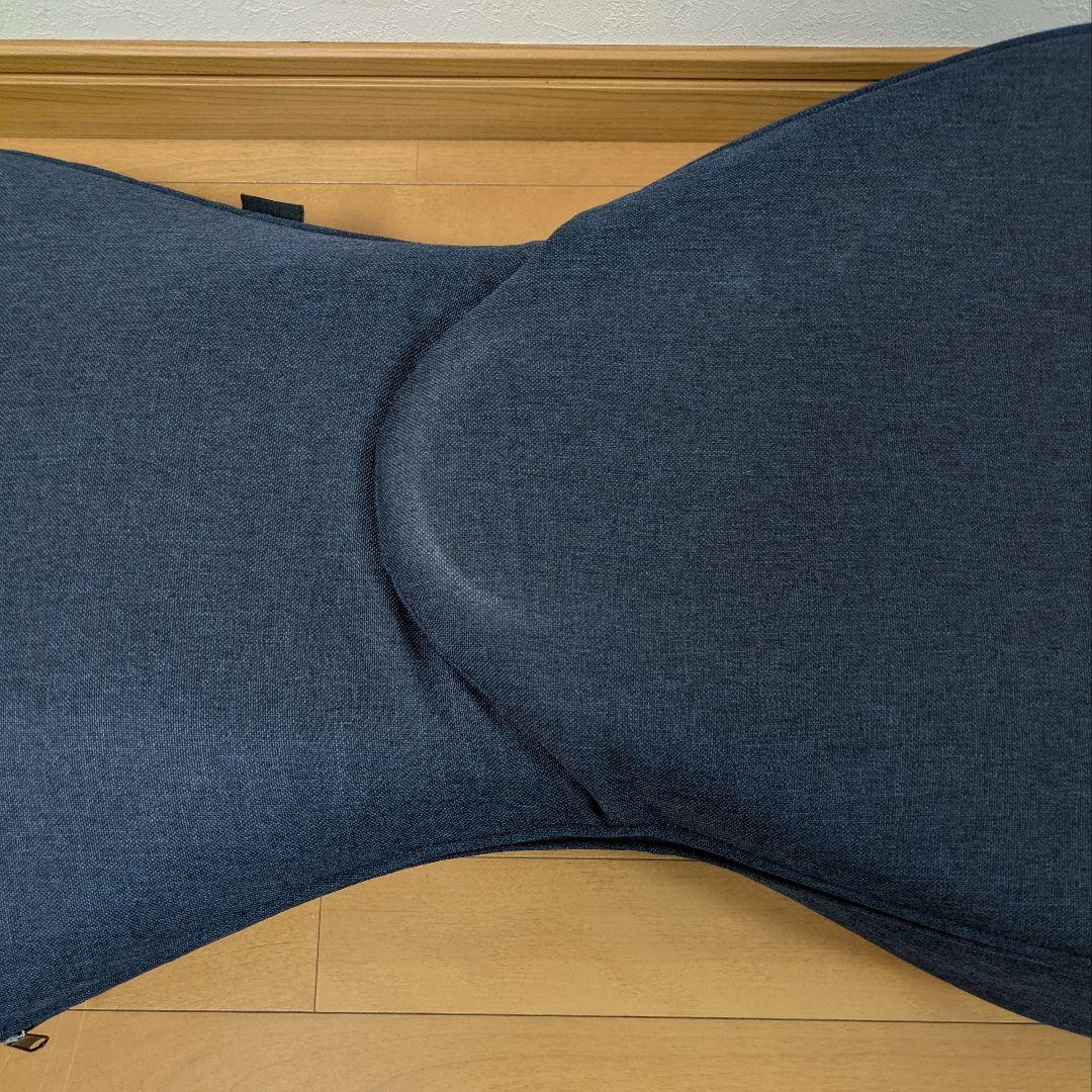 &MEDICAL アンドメディカル ストレッチチェア 座椅子 ネイビー