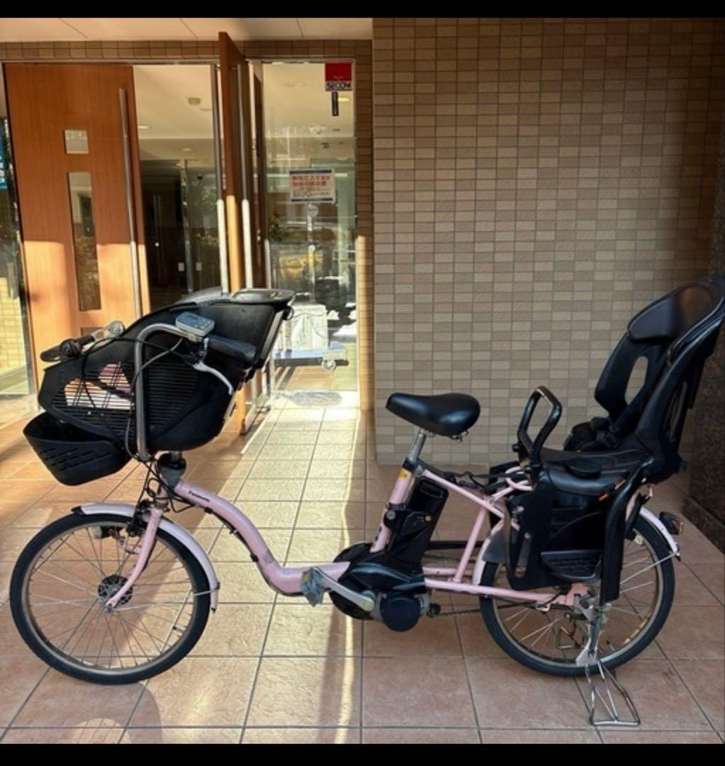 電動アシスト自転車パナソニックGyutto20インチバッテリー8.9Ah2つです