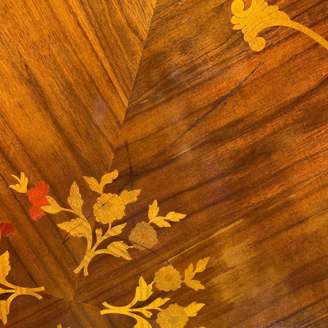 meru 様専用引取価格 ヴィンテージ イタリアン象嵌 ラウンドテーブル