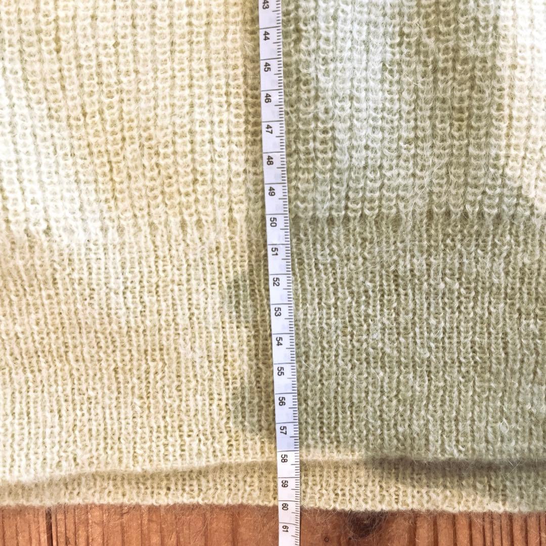 MEIAS モヘアニット　サイズM