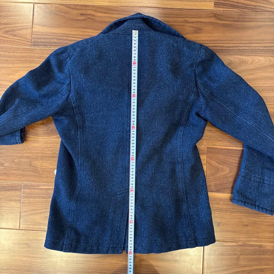 TMT ティーエムティー ミリタリーコート Lサイズ 裏地ペイズリー柄