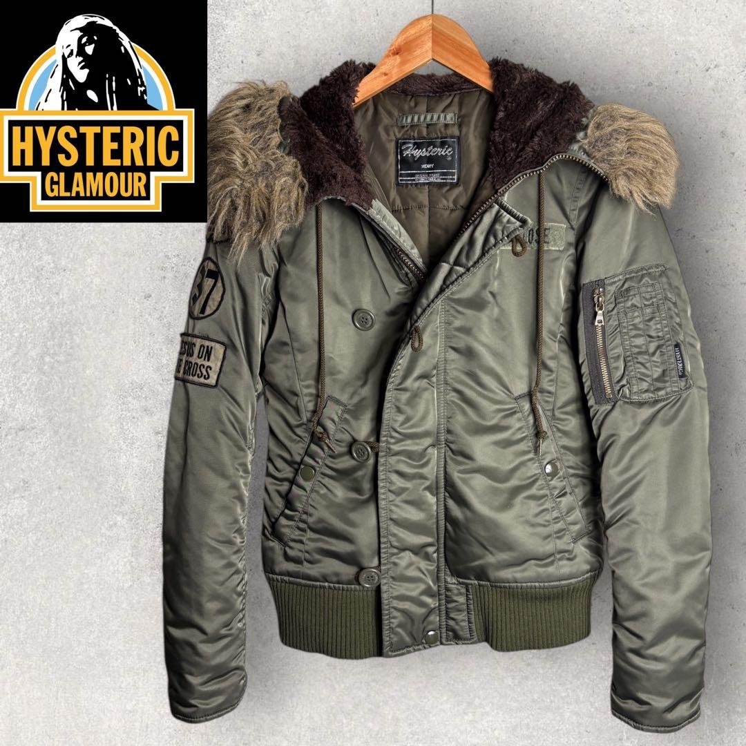 ヒステリックグラマー ミリタリージャケット N-3B