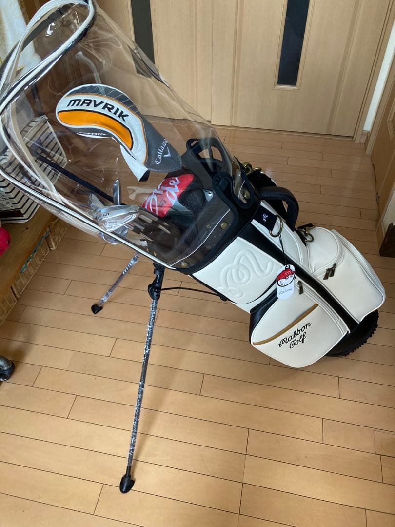 マルボンキャディバッグ ホワイト