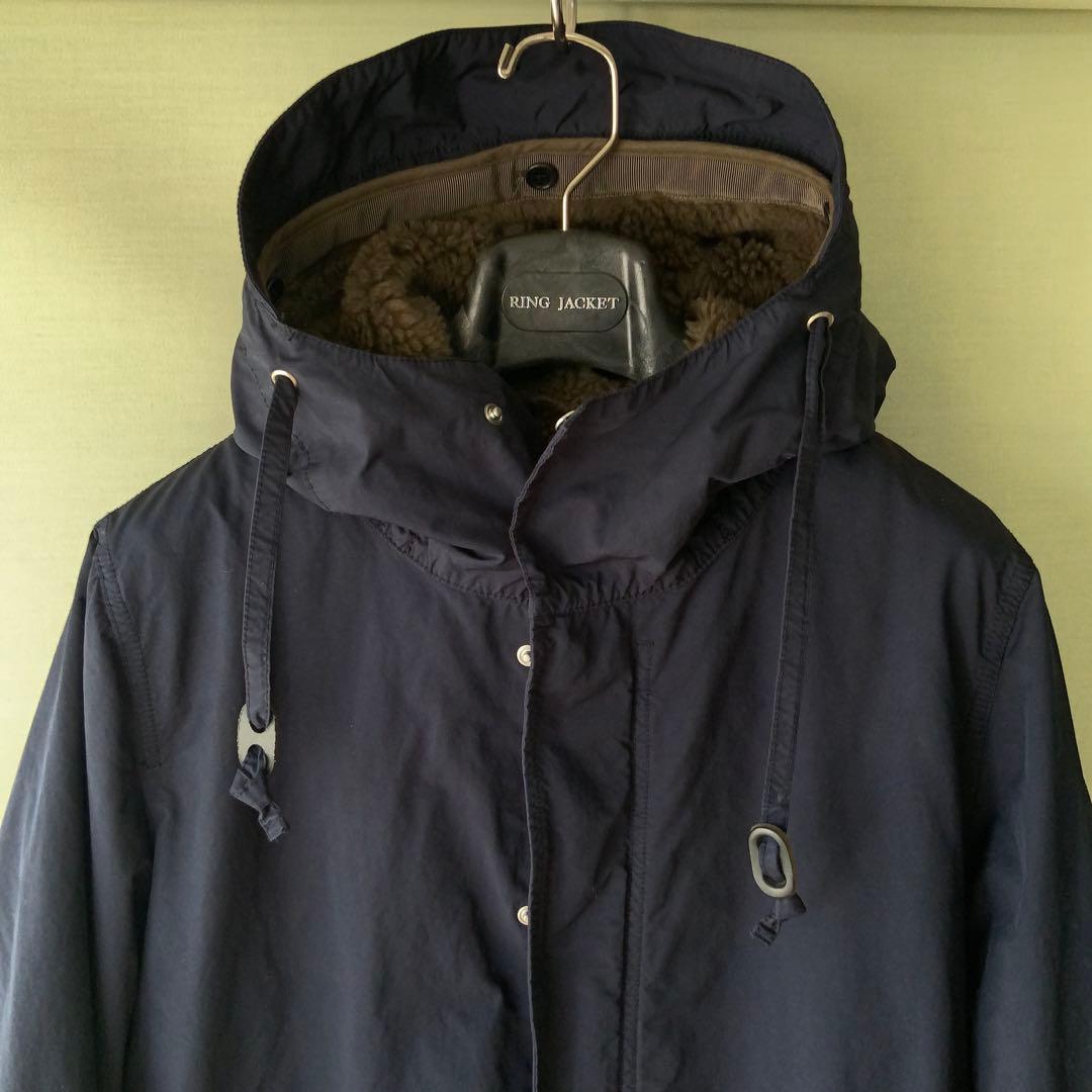 美品 ASPESI アスペジ M51 モッズコート M ネイビー