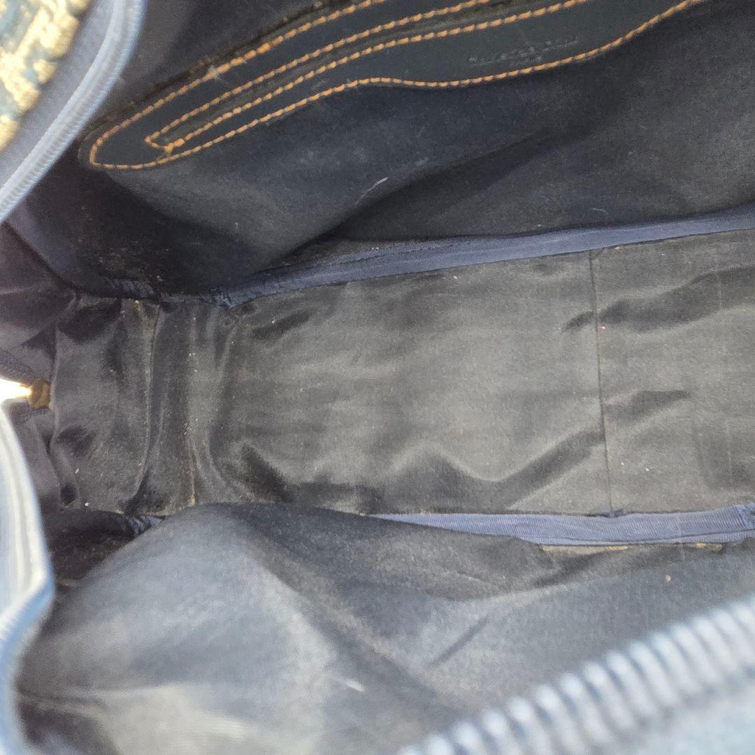 【良品】Dior ディオール トロッター ダブルサドル キャンバス