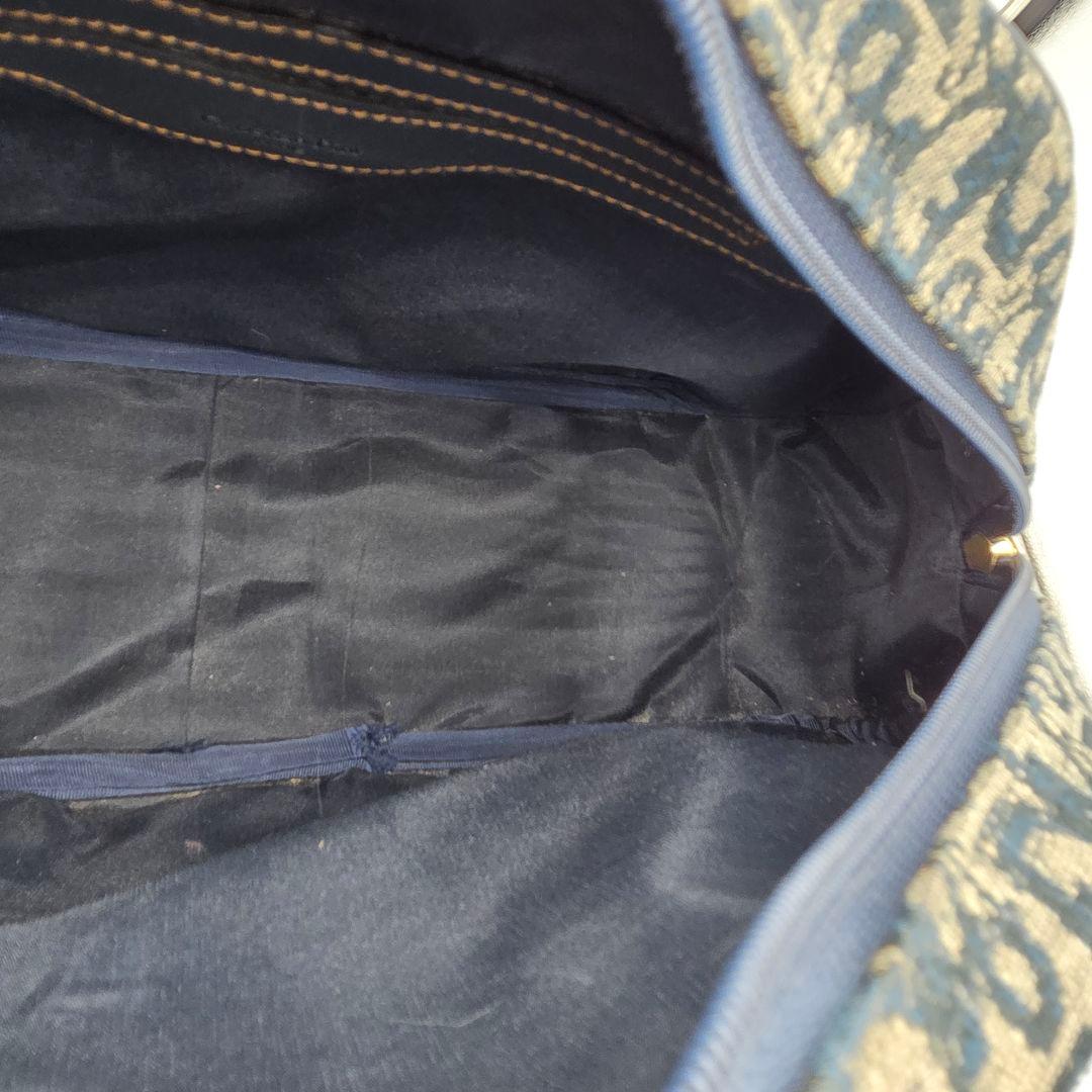 【良品】Dior ディオール トロッター ダブルサドル キャンバス