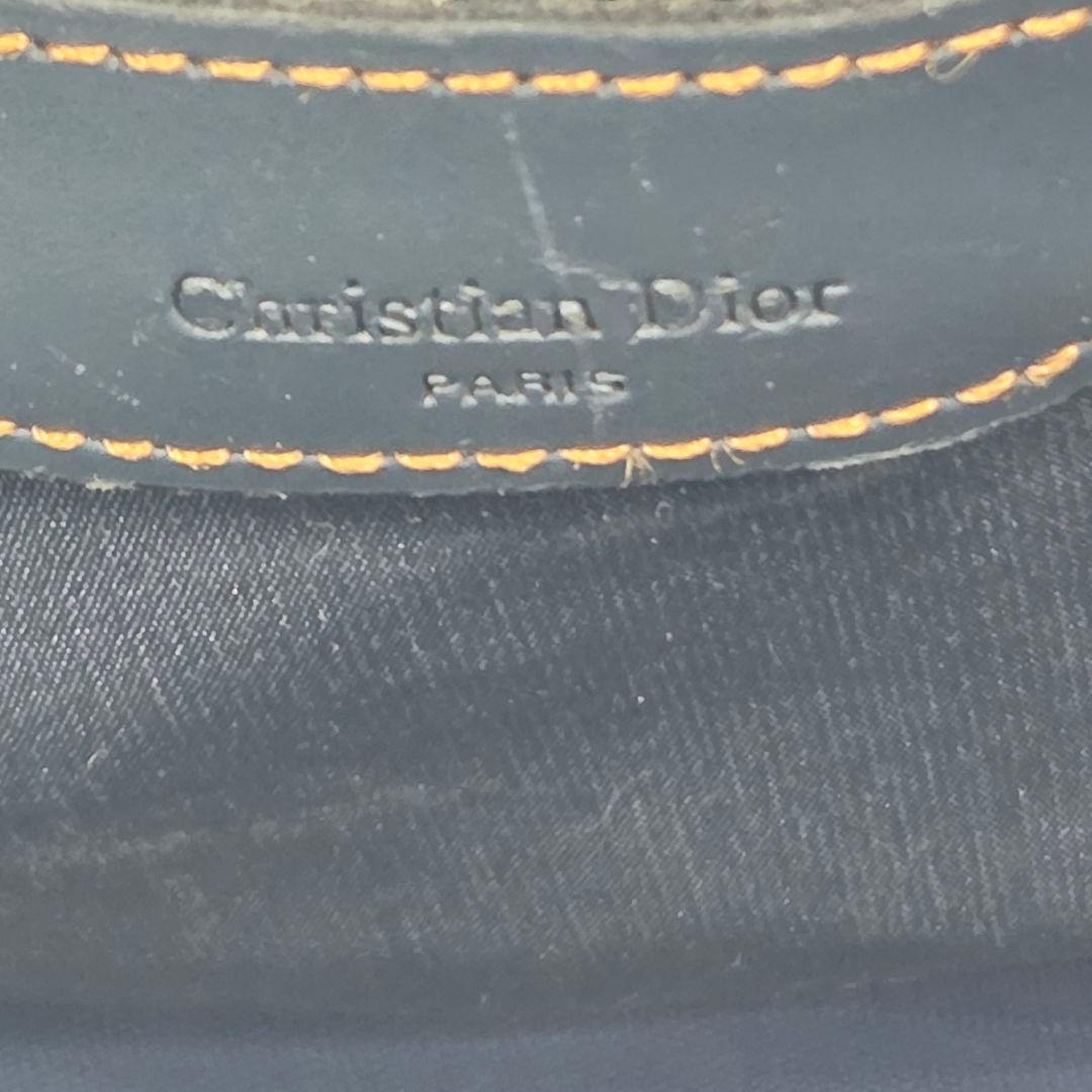 【良品】Dior ディオール トロッター ダブルサドル キャンバス