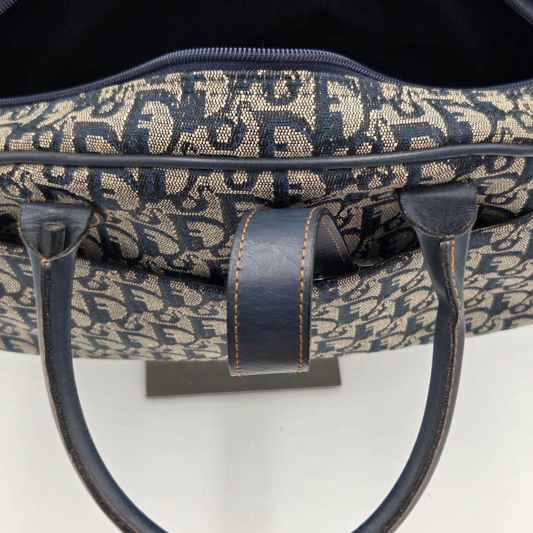 【良品】Dior ディオール トロッター ダブルサドル キャンバス