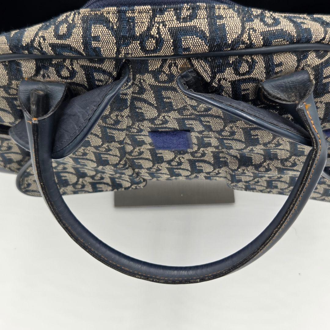 【良品】Dior ディオール トロッター ダブルサドル キャンバス