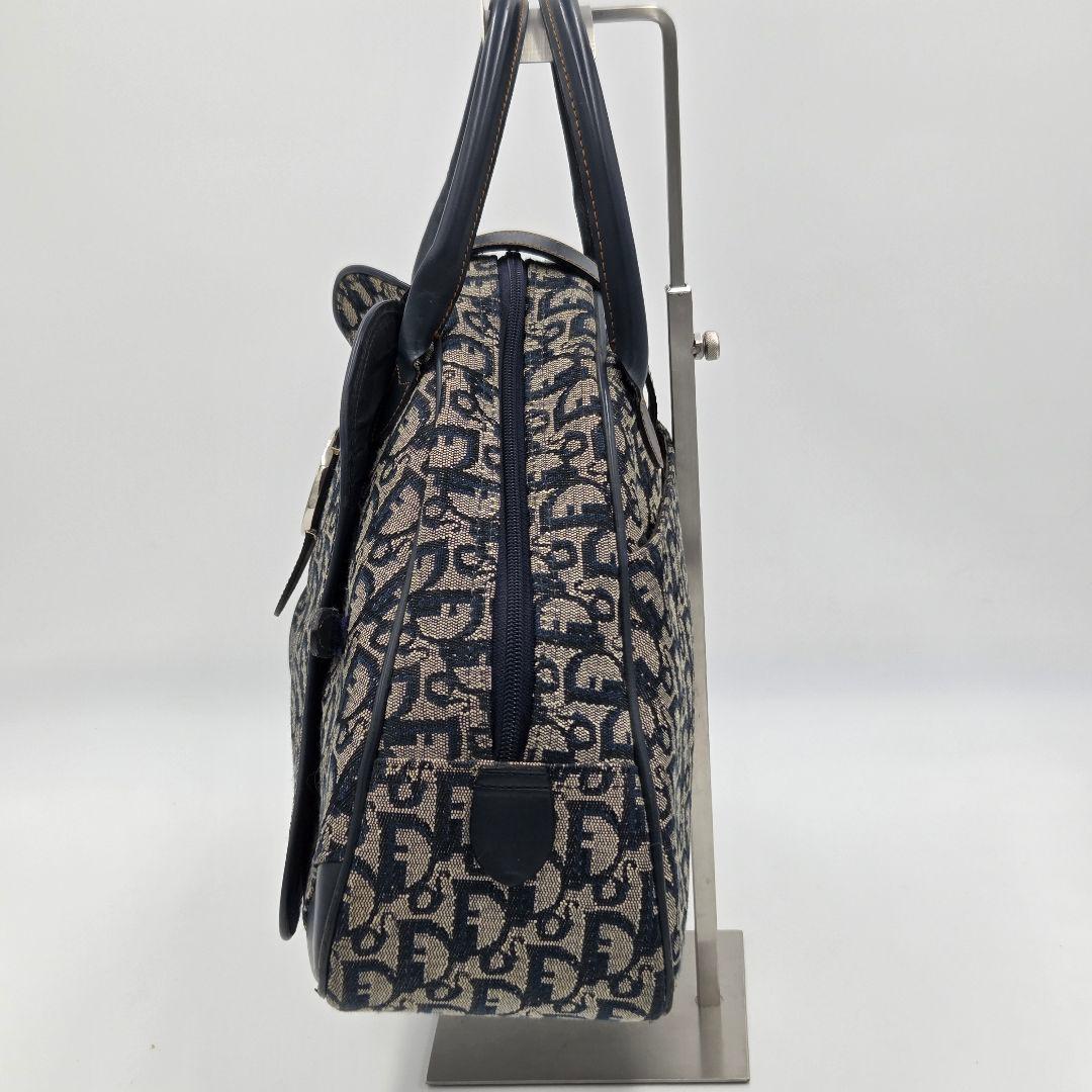 【良品】Dior ディオール トロッター ダブルサドル キャンバス