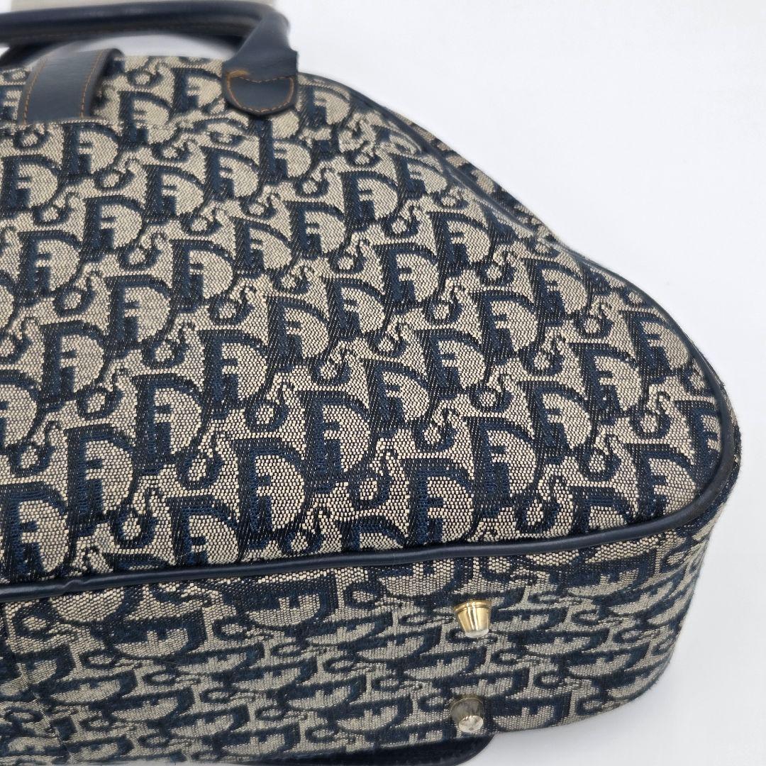 【良品】Dior ディオール トロッター ダブルサドル キャンバス