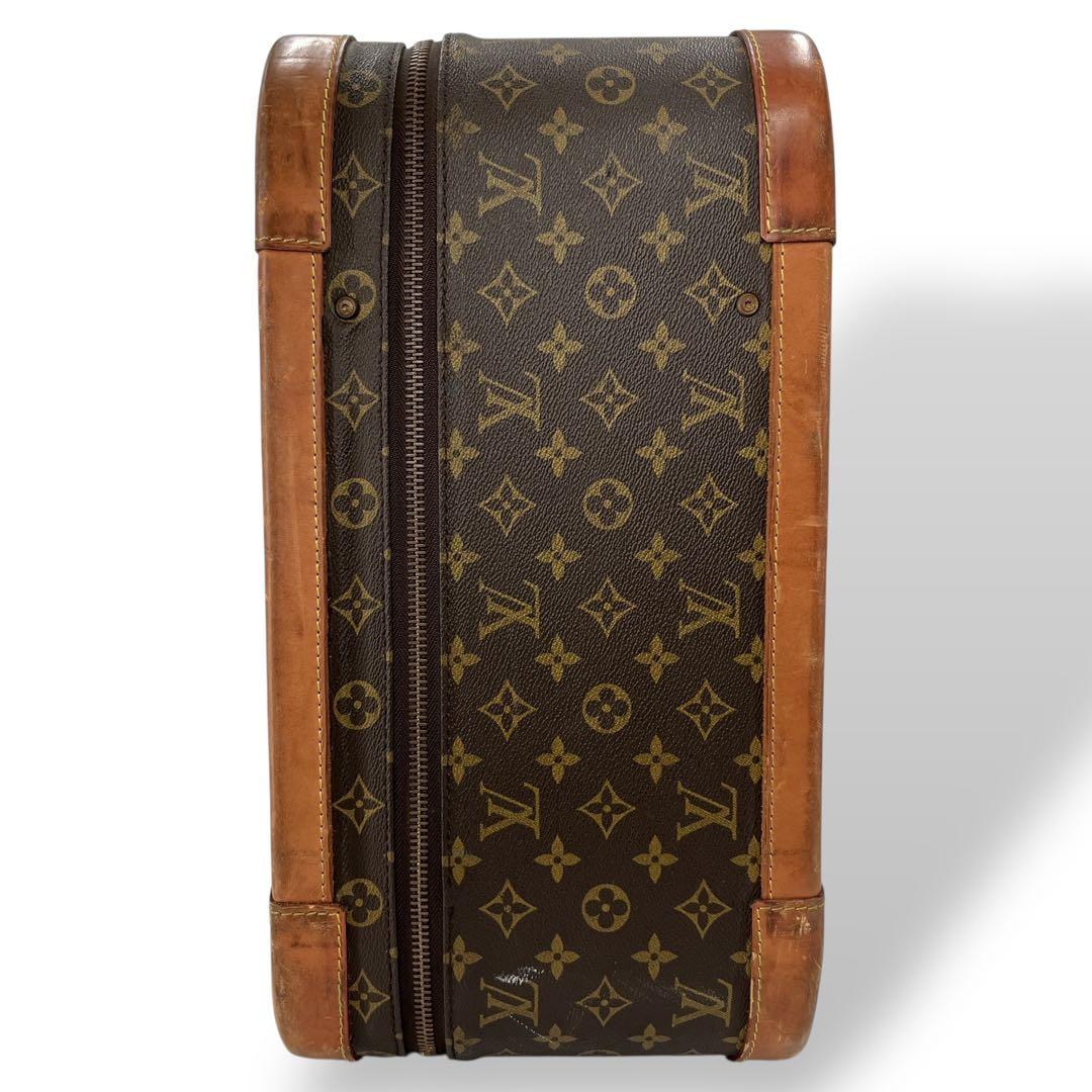 ルイヴィトン　トランクケース　ストラトス70 モノグラム　PVCレザー　ブラウン