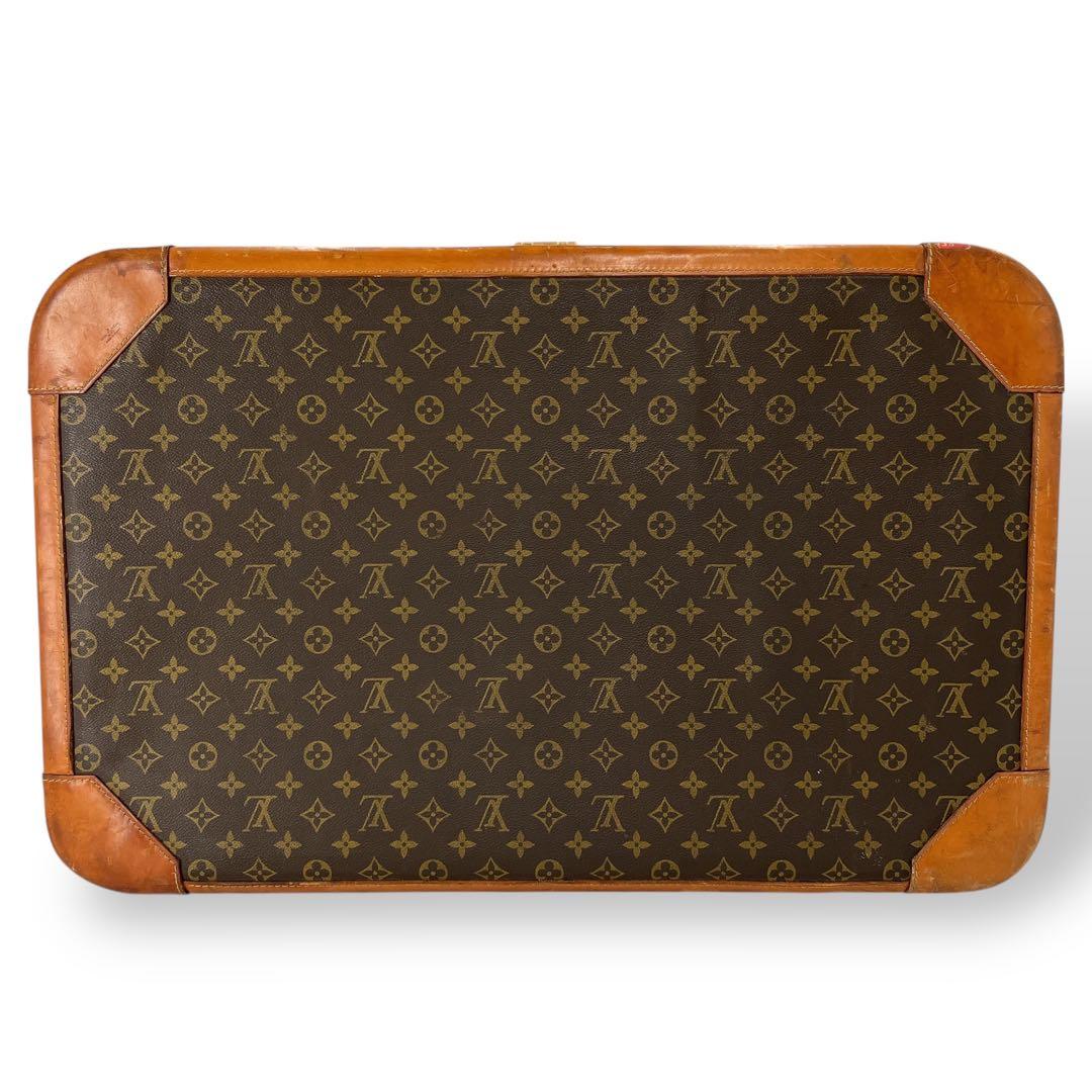 ルイヴィトン　トランクケース　ストラトス70 モノグラム　PVCレザー　ブラウン