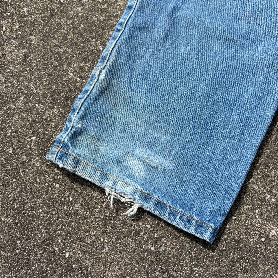 90s archive old stussy denim pants USA製
