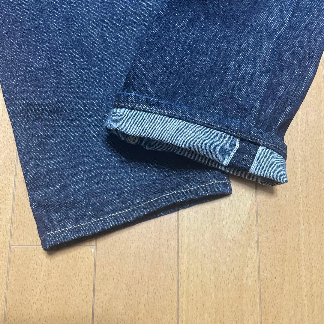 TELLASON テーパードセルビッチデニム