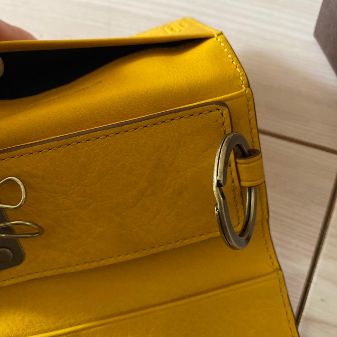 未使用　coach キーケース　4連　レザー　ショップカード　箱付き