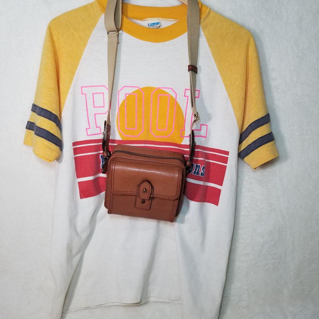 未使用級　シルバーレイククラブ　オイルレザー　ショルダーバック　本革