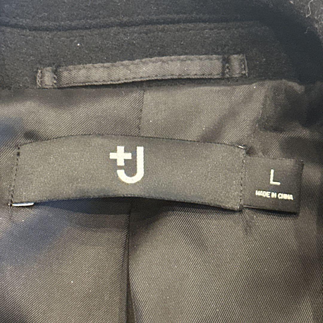 本日発送　＋J UNIQLO ジルサンダー ウールブレンドチェスターコート L