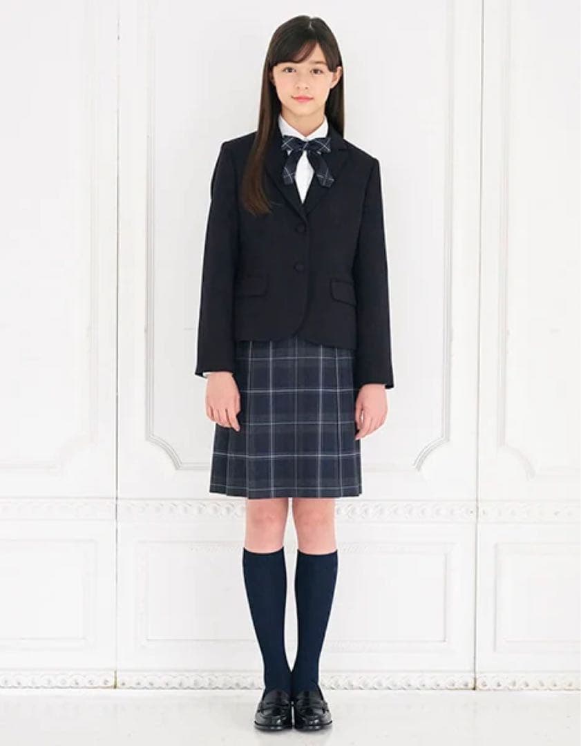 ポンポネット 卒服 受験 面接 スーツ4点セット