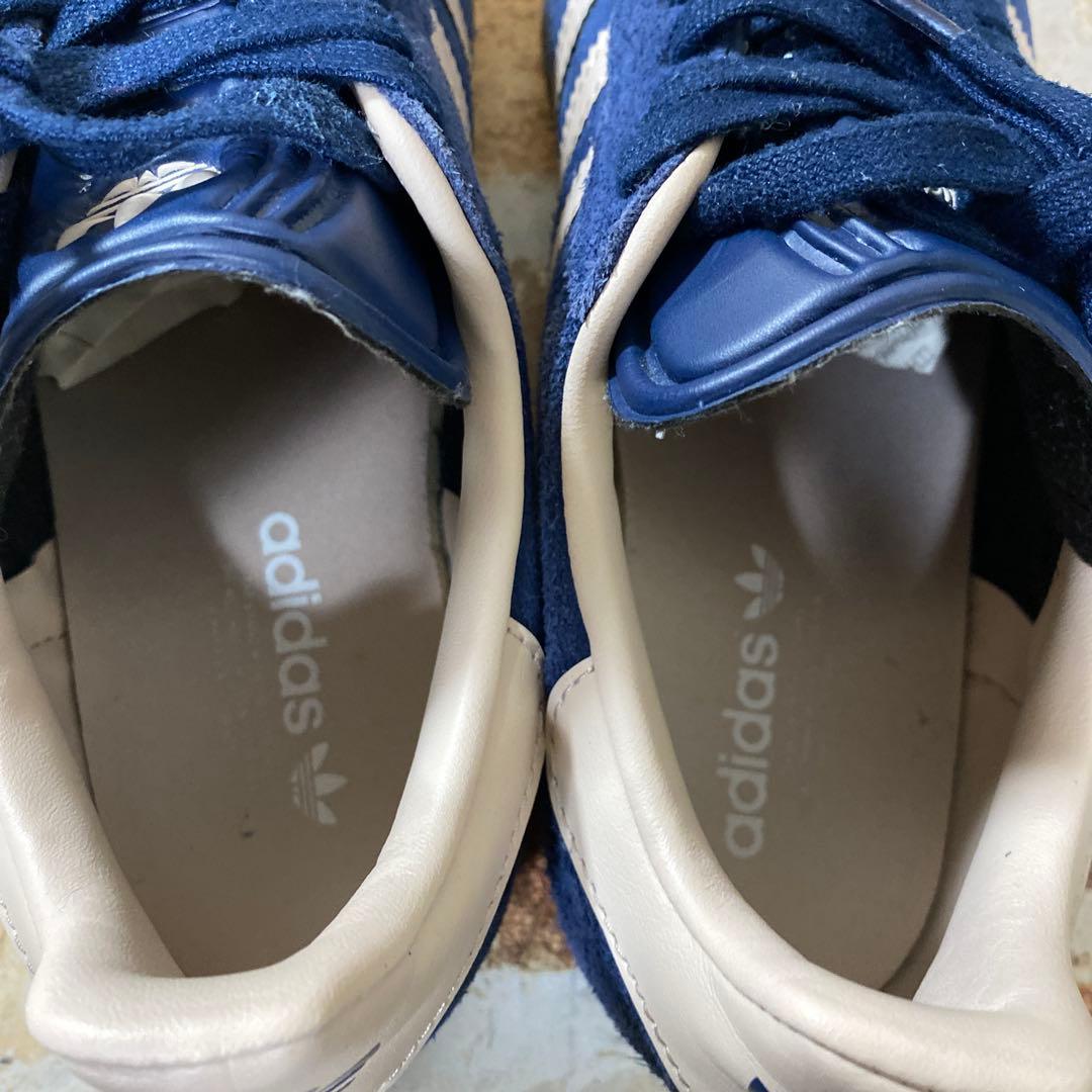 アディダスadidas Gazelle ネイビー スニーカー24㎝